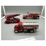 Three Diecast Fire Rescue Vehicles including
