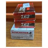 One Winchester 7.62 x 39mm FMJ 123 gr (40 Rounds)