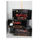 Five Road Signature Vintage Fire Engines Diecast
