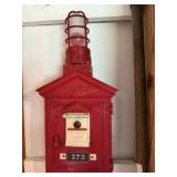 Game Well Fire Call Box with Red Light Beacon