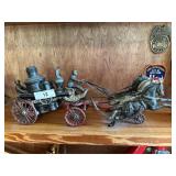 Cast Iron Toy Fireman