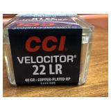 CCI Velocitor .22LR HP 40 gr - 50 Rounds