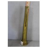 Brass Fire Hose Memorial Nozzle Engraved "Lowman