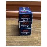 3x$ - Three Boxes of CCI .22LR Standard Velocity 4