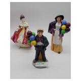 Three Royal Doulton Figures: Balloon Boy, Southern