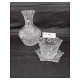 Brilliant Cut Crystal Decanter & Cruet Trivet and