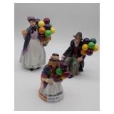 Three Royal Doulton Balloon Figures: Biddy Penny F