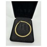 14kt gold bracelet 5.5gtw