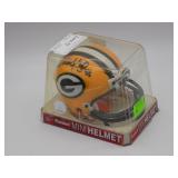 Keith Jackson signed Riddel Superbowl mini Greenba