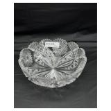 Hawkes 18" cut crystal bowl