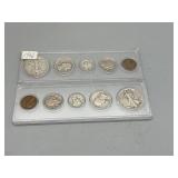 Two 5 coin sets 1935 & 1936