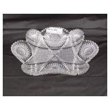 Brilliant Cut Crystal Ice Cream Dish - 13" D