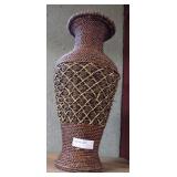 African Woven Basket - 21" H