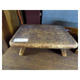 Primitive Wood Stool