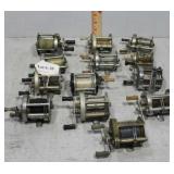 12 Bait caster reels Flueger