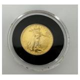 1/10th Gold $5 coin