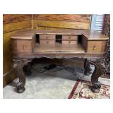 Converted Melodeon spinets style desk 56" x 30" x