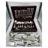 Sterling Flatware Service for 14 R. Van Keuren & C