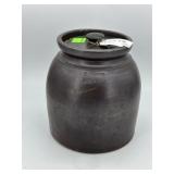 S. Pepson Albany, NY lidded crock