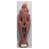Royal Haegar embracing couple in mauve color 20" H