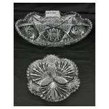 12" Asparagus Dish and 7" Dessert Plate with Shell