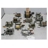 12 Bait caster reels Flueger