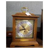 Howard Miller Oak Case Anniversary Clock engraved