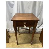 New England single drawer side table 18" x 18" x 2