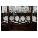 Wallace Porcelain dessert & coffee 2pc serving for