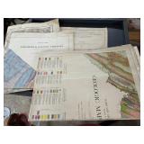 Four 1960s Geological Maps incl 1963 Frederick