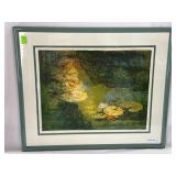 Artist signed & numbered print - Lilypad