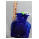 Blenko 7.5" cobalt water jug