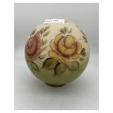 HP Floral parlor lamp shade 10" H in pale pink &