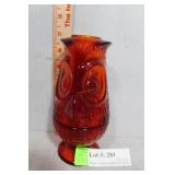 Pilgrim Glass Owl fairy light in red