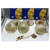 Goebel grouping - Three collector trinket plates,