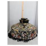 Sports custom crafted hanging parlor lamp