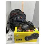 Nikon D80 camera with original box and photo