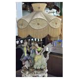 Capodimonte Porcelain parlor lamp