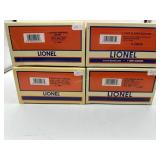 Four Lionel I Love ... Boxcars incl