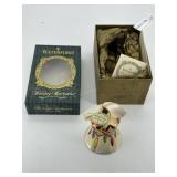 Waterford Christmas ornament in original box