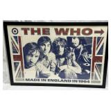 The Who Fan Club framed poster by Richard Evans