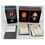 Three Joan Rivers Imperial Treasures II Eggs