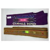Native American scarf & woven banner