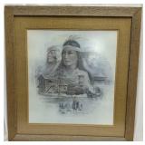 Nancy Ward Cherokee Nation by Ben Hampton print