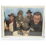 Unframed Western Print D. Colburn Roven -1983 26"