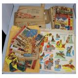 Cheerios vintage Circus & Western paper punch out