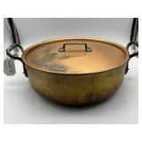 Falk Copper Stew pot with lid