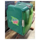 Moutain Dew countertop mini fridge
