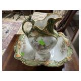 Royal Doulton Flowers Pitcher and wash basin