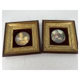 Two pettie framed prints - Madonna Gran Duca, &